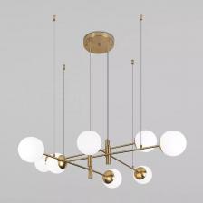 Подвесная люстра Eurosvet Planet 70146/8 латунь Smart a062029