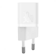 Сетевое зарядное устройство Baseus GaN5 Fast Charger Mini 1C 30W Moon White (P10110902217-Z2)