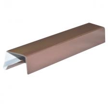 планка заборная С-20 2м коричневая