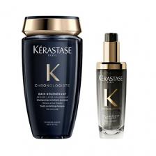 Набор для ухода за волосами KERASTASE Набор Chronologiste: шампунь + сыворотка для волос