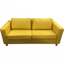 Трехместный диван Диван Мягкий офис Ватсон трехместный желтый ВТС301ЖЛТ