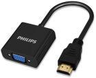Адаптер-переxодник Philips HDMI - VGA, длина кабеля 10 см (SWA3093)