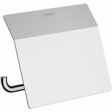 Держатель туалетной бумаги с крышкой AddStoris Hansgrohe 41753000, хром