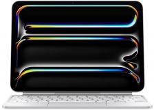 Клавиатура Apple iPad Magic Keyboard для iPad Pro 13 (M4) White (MWR43), русская раскладка