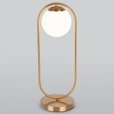 Настольный светильник со стеклянным плафоном 01138/1 золото