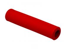 Грипсы велосипедные KELLYS KLS SILICA, 130 мм, силикон, красный, ZKE92735