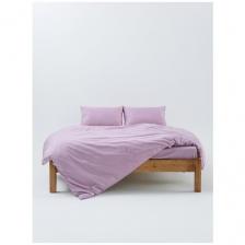 Комплект постельного белья GoodNight Pure однотонное, 1.5-спальное, хлопок, пыльная роза