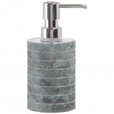 Дозатор для жидкого мыла VANSTORE Linea Малахит 431-03 отлично впишется в интерьер ванной комнаты. Изделие изготовлено из высококачественного пластика, что обеспечивает идеальное соотношение массы и прочности. Яркий, современный, креативный дизайн привлечет внимание и создаст особую атмосферу уюта и максимального комфорта в ванной комнате. Такой аксессуар очень удобен в использовании, достаточно лишь перелить жидкое мыло в диспенсер, а когда необходимо использование мыла, легким нажатием выдавить нужное количество. Изделие отлично сочетается с другими аксессуарами из коллекции "Linea".