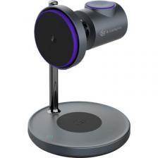 Беспроводное зарядное устройство Deppa 3 in 1 25w MagSafe Qi2.2 Max Power серый (23170)