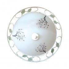 Светильник настенно-потолочный ЭЛЕТЕХ Ричи 400 НПБ 01-3x60-162 матовый белый /корпус Флора 1005205873