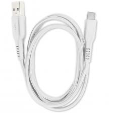 Кабель Gal USB-A-Type-C, 1 м, 2A, белый (2888)