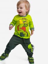 Лонгслив для мальчика PlayToday, Зеленый