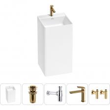 PURE BY WELLSEE — ОДЕРЖИМОСТЬ СОВЕРШЕНСТВОМ Выразительная коллекция напольных раковин представлена квадратными моделями шириной 40 и 45 см. Оптимальная форма и глубина чаши обеспечат комфорт водных процедур. Лаконичность и изящество формы с тонкими стенками дополняются монолитностью и отсутствием технологических швов, что облегчает процесс ухода за изделием. Свободный пристенный монтаж предполагает водоотведение в стену или в пол и позволяет рационально организовать пространство в тандеме со стильным смесителем. Монолитный корпус скроет инженерные коммуникации. ВАННАЯ КОМНАТА В СТИЛЕ WELLSEE Акриловые раковины в сочетании с функциональными смесителями и сифонами, донными клапанами, стильными аксессуарами и современной коллекцией зеркал 7 Rays' Spectrum разных форм и размеров, с яркой фронтальной и фоновой LED-подсветкой или же без подсветки позволяют создавать разнообразие комплексных решений Wellsee для интерьеров Вашей мечты!