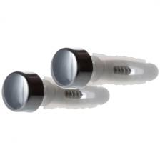 Крепеж для полок Fixsen с заглушкой, хром (FX-700)