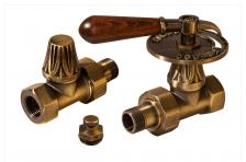 Retro Style Комплект прямых вентилей RETROstyle v 675L 3/4 + v 674 3/4 + VZD