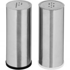 Набор Mallony из 2 предметов: солонка и перечница, SKANDI, размер 8x3 см, из нерж стали 108140