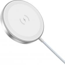 Беспроводное зарядное устройство Deppa QI Fast Charge для iphone, Apple Watch, AirPods 18W White (24021)