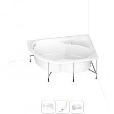 СОВЕРШЕНСТВО И ПРАКТИЧНОСТЬ В КАЖДОЙ ДЕТАЛИ Асимметричная премиум-ванна Grance Hill производится в размере 170*105 см с лево- и правосторонним разворотом. В сочетании с закругленным экраном, изготовленным без швов и стыков, купель с диагональным расположением превращается в стильный акцент, а ее эргономичная форма позволит расположиться с комфортом людям разного телосложения. Широкие бортики — идеальное место для предметов гигиены или же монтажа встраиваемого смесителя. Благодаря широкому сиденью в угловой части ванны можно с легкостью выбрать оптимальное положение для проведения гигиенических процедур. АКРИЛОВОЕ СТЕКЛО И ЭКОЛОГИЧЕСКИ ЧИСТЫЕ МАТЕРИАЛЫ Технология изготовления акриловых ванн Lavinia Boho основана на использовании высокопрочного 4 мм цельного листа полиметилметакрилата (ПММА), который изготавливают на абсолютно ровной зеркальной поверхности и нагревают до температуры 170 °С. Далее эластичный лист помещают в вакуум-формовочное оборудование и под большим давлением заполняют матрицу будущей ванны: без образования пузырьков, пустот, искривлений или трещин. Для придания ударной вязкости и максимальной прочности конструкции по всему основанию купели закладывается усиленная плита ДСтП, а внешняя сторона ванны покрывается смесью полимера с отвердителем и ровингом. После отверждения при температуре 80-90 °С в ванне высверливают отверстия для слива-перелива. Каждое изделие проходит многоступенчатую проверку качества на геометрию и надежность. ВИДИМЫЕ ПРЕИМУЩЕСТВА ВАНН ИЗ 100% ЛИТЬЕВОГО АКРИЛА Ванны изготовлены из однородного литьевого акрила и не подвержены истиранию, выцветанию и воздействию ультрафиолета, что позволяет сохранять равномерный глянцевый блеск на протяжении всего срока службы. Потрясающая гладкая поверхность с прочными стенками демонстрирует высокую стойкость к царапинам, жесткой воде и не боится чистящих химических средств. Благодаря отсутствию швов за изделием легко ухаживать: поверхность достаточно протереть влажной тканью с мягким моющим средством, затем смыть теплой водой. При наполнении ванны горячей водой она отлично сохраняет форму и не деформируется, стабильно выдерживает нагрузку до 500 кг. ПРОЧНЫЙ КАРКАС ИЗ СТАЛИ Ванна монтируется на усиленный стальной каркас с повышенной стойкостью к коррозии и повреждениям. Для максимальной устойчивости чаша стабилизируется креплениями к стене. Конструкция надежно фиксирует ванну и равномерно распределяет динамическую нагрузку до 500 кг. Регулировка опор по высоте нивелирует незначительные перепады уровня пола на различных поверхностях. КОМПАКТНЫЙ СИФОН С ПОВЫШЕННОЙ ФУНКЦИОНАЛЬНОСТЬЮ Автоматический слив-перелив Useful Extras от Wellsee с донным клапаном click-clack и съемной накладкой на перелив изготовлен из полипропилена повышенной прочности и высокой термической устойчивости. Накладка на перелив и крышка донного клапана выполнены из латуни и не подвержены коррозии. Благодаря системе click-clack управлять наполнением ванны или оттоком воды просто и удобно: всего лишь одно нажатие на крышку донного клапана рукой или ногой. Внутренние стенки конструкции с антибактериальным покрытием Protect’IN устойчивы к оседанию водопроводных примесей, что снижает вероятность образования засоров. Самоочищающаяся форма и изгибы сифона-автомата препятствуют скоплению грязи внутри обвязки и поддерживают высокую пропускную способность — 50 л/мин. Функция верхней очистки позволяет с легкостью устранять возможные засоры, а усовершенствованный плоский гидрозатвор служит барьером для неприятных канализационных газов и занимает минимум места под ванной. ПОДГОЛОВНИК НА САМОКЛЕЯЩЕЙСЯ ЛЕНТЕ Гелевый подголовник на ванну от Wellsee — функциональное дополнение для любителей глубокой релаксации. Благодаря волнообразной форме и высокой эластичности подушка мгновенно адаптируется к изгибам тела, равномерно распределяет нагрузку в шейно-воротниковой зоне и создает идеальные условия для отдыха. Подголовник из вспененного полиуретана с гелевой структурой гипоаллергенен и безопасен для здоровья человека. Поверхность изделия не впитывает влагу и запахи, что гарантирует высокий уровень гигиены 