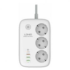 Удлинитель LDNIO 2 м 2500W SEW3452