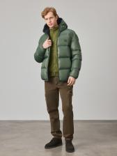 Куртки Just Clothes Пуховая куртка с капюшоном