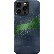 Чехол PITAKA StarPeak Luminous Edition для iPhone 16 Pro Max карбоновый (арамид) Milky way galaxy