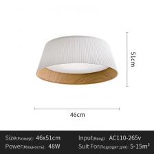 Испанский дизайнерский потолочный подвесной светильник под дерево для гостиной, столовой, спальни, кухни, светодиодные светильники Ins, заводской магазин