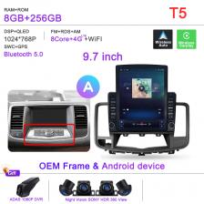 9,7-дюймовый Android 15 для Nissan Teana J32 2008-2013 Android Авто Мультимедийное радио Стерео Сенсорный экран Навигация Автомобильный DVD GPS BT