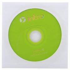 CONVDVDR Диски оптические Intro CONVDVDR DVD-R 16X 4,7GB конверт комплект 150 штук, цена за 1 шт