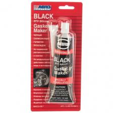 ABRO 12ABCHRWS 12-AB-CH-RW-S_герметик прокладок черный 85гр Abro Masters узкий блистер\
