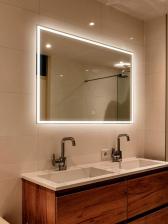 Зеркало Abber See AG6108SL-0.8 80х60 см, с подсветкой