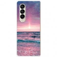 Чехол на Samsung Galaxy Z Fold 4 / Самсунг Галакси Зет Фолд 4 с принтом Восход 3