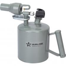 Лампа паяльная Airline (горелка) бензиновая, 2,0L, серая AGT-07