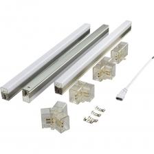 При производстве светильников RUNTEC используется только современное оборудование и высококачественные материалы. Строгое соответствие нормам безопасности и стандартам качества гарантирует длительный период эксплуатации и безопасную работу при соблюдении рекомендаций к использованию.Потолочный светодиодный светильник — идеальное решение для освещения гаража, сервиса, мастерской или склада. Благодаря холодному белому свету не искажается восприятие цветов и повышается контрастность, что помогает лучше различать детали.Модульная структура обеспечивает легкую сборку и монтаж. В комплекте все необходимое: лампы, коннекторы разных видов, шнур питания и скобы для крепления.Изготовлен из прочного поликарбоната и алюминия, а плотное соединение коннекторов минимизирует попадание пыли и влаги, поэтому светильник имеет степень защиты IP54. Срок службы — 20000 часов. Сила светового потока одной секции — 120 Лм.