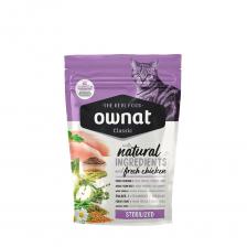 Ownat Adult Sterilized Classic Сухой корм для стерилизованных кошек, с курицей, 400 гр.