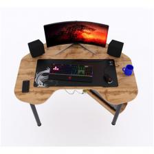 Угловой компьютерный стол "Угол", 120x87x75 см, дуб вотан