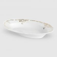 Блюдо овальное Bernadotte Золотой орнамент 24 см