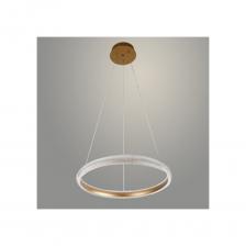 Люстра РОСТОК MD77017/600 MFGD золото 74W 3000K+6000K+4000K LED d600 ПДУ диммер, OLY21 988009162