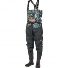 Забродный полукомбинезон Norfin PILOT CAMO BOOTFOOT 83400-40-S