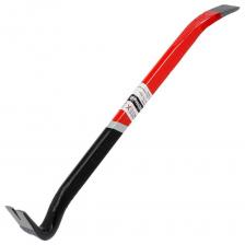 Основное назначение гвоздодера – извлечение гвоздей из поверхностей любого вида. Однако с его помощью можно выполнять и ряд других работ, используя его в качестве рычага. Благодаря L-образной форме инструмента мастер воздействует на объект максимально эффективно. Усиленный лом-гвоздодер Bartex имеет двусторонний профиль с изогнутой лопаткой. Это позволяет ему поддевать глубоко посаженные шляпки гвоздей или скобы. Лом-гвоздодер Bartex незаменим при проведении демонтажных работ. С его помощью Вы сможете не только извлекать гвозди, но и разбирать ограждения и деревянную тару, демонтировать старую обшивку стен или крыши. Такой инструмент обязательно должен быть в арсенале каждого владельца частного дома или дачи. Благодаря простому принципу работы использовать его одинаково эффективно могут как профессионалы, так и домашние мастера. Универсальный профиль для эффективного удаления гвоздей и демонтажа. Прочный инструмент из кованой стали 65 Mn для максимальной силы разрушения. Антикоррозионное покрытие предохраняет изделие от ржавчины и увеличивает срок его службы.