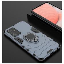 Чехол-бампер MyPads для Samsung Galaxy A72 5G (SM-A725F) 2021 противоударный усиленный ударопрочный синий