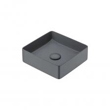 Комплект 2в1 IDDIS Basic умывальник и выпуск, серый матовый BASGM01i27