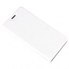 Чехол-книжка Чехол. ру для Samsung Galaxy A40 водоотталкивающий с мульти-подставкой на жесткой металлической основе белый