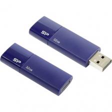 USB-флеш-накопитель Флеш Диск Silicon Power Ultima - U05 32GB Pendrive USB 2.0 Blue, SP032GBUF2U05V1D