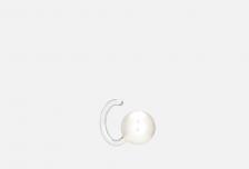 Кафф серебряный с жемчугом Swarovski Pearl 1 шт MURASHKA
