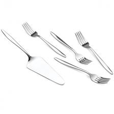 набор столовых приборов APOLLO Lungo Matt 5шт нерж.сталь серебро