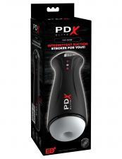 Мастурбатор с вибрацией PDX Elite Fap-Gasm - Frosted Pipedream RD55320PD