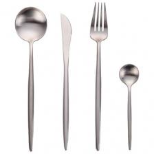 Xiaomi Набор столовых приборов Maison Maxx Stainless Steel Modern Flatware, 4 предмета Silver 1 4