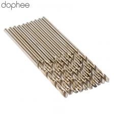 Dophee набор спиральных сверл из быстрорежущей стали 2,3-2,6 мм 10 шт.