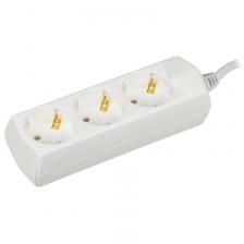 IEK WYP10-10-03-D15-Z-G Удлинитель У03 3 места 2P+PE/1,5м 3х1мм2