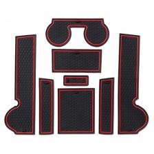 Нескользящие резиновые накладки на автомобильные двери, накладки для Mitsubishi Lancer Ralliart EVO X Galant Fortis EX 2008-2016, аксессуары